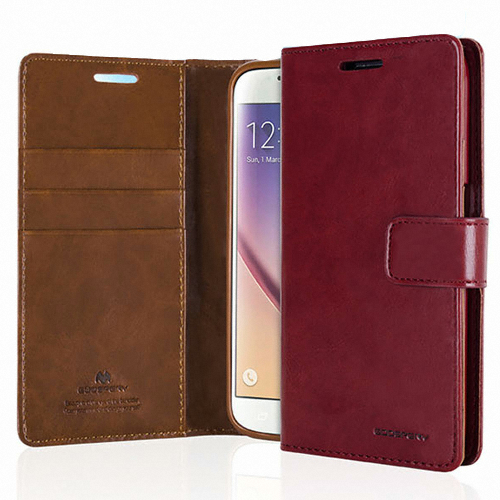 머큐리코퍼레이션 구스페리 갤럭시J7 2016 블루문 다이어리 케이스