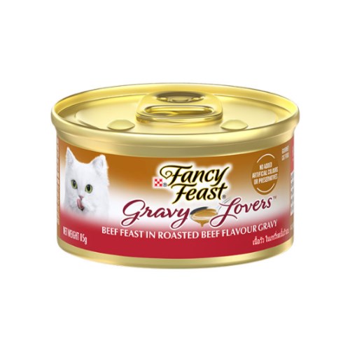 팬시피스트 화이트라벨 그레이비러버스 비프 캔 85g (1개)_이미지
