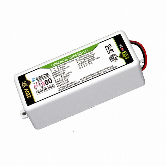 루멘룩스 LED SMPS 방수 안정기 60W_이미지
