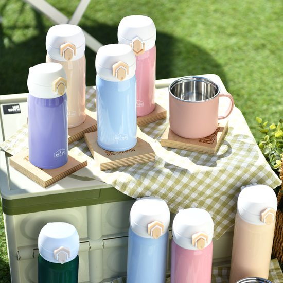 상상앤드 비비드 진공 원터치 텀블러 500ml (1개)_이미지