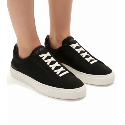 GFORE GFORE GFORE ENDEAVOUR SLIP ON LEATHER SNEAKER GML000091-ONYX 남..