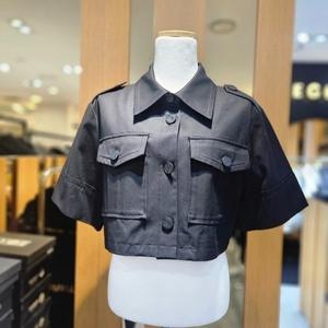 빅포켓루즈핏반소매크롭자켓/EQ2WJ360