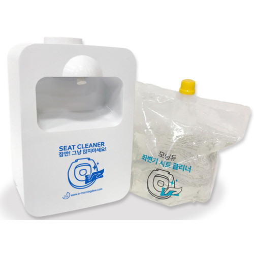  모닝듀 좌변기 시트 클리너 리필 800ml + (디스펜서) [1개]