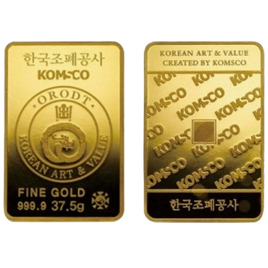 한국조폐공사 오롯 골드바 37.5g