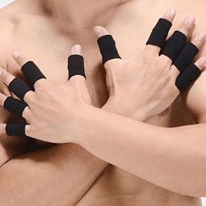 OFL50751신축성 손가락 보호대 스포츠 핑거 보호 골무