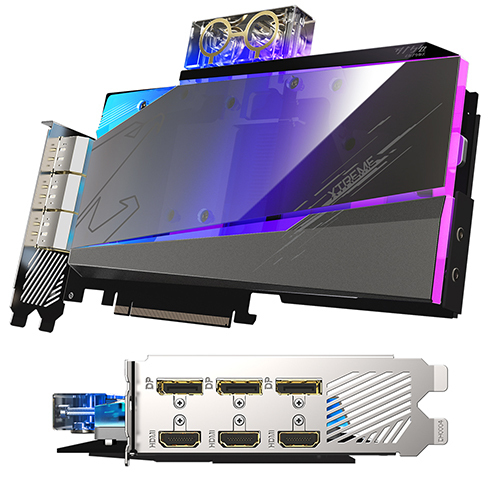 GIGABYTE AORUS 지포스 RTX 3080 XTREME 워터블럭 D6X 12GB 제이씨현_이미지