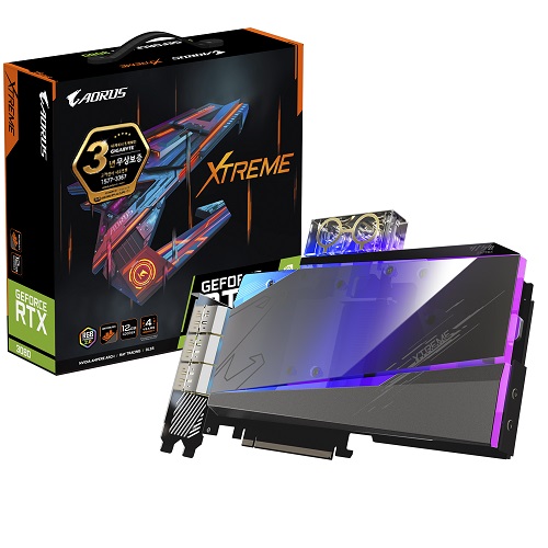 GIGABYTE AORUS ������ RTX 3080 XTREME ���ͺ��� D6X 12GB ���̾���