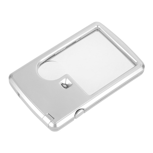 카드형 듀얼 1LED 돋보기 UC-CP183