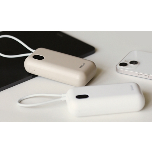 끼움 PD 35W 3in1 소프트링 보조배터리 10000mAh_이미지
