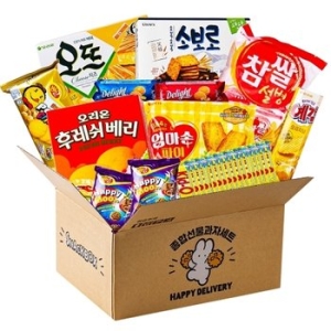 [불명] 해피 딜리버리 종합과자 선물박스 3호_이미지