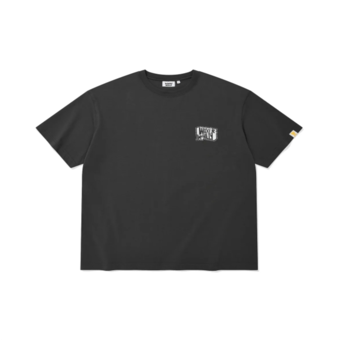 와키윌리 타이포 아트웍 포인트 반팔 티셔츠 B1 WA2603ST15 CH LG