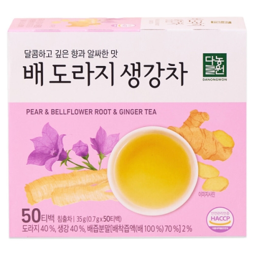 다농원 배도라지 생강차 50개입 [1개]