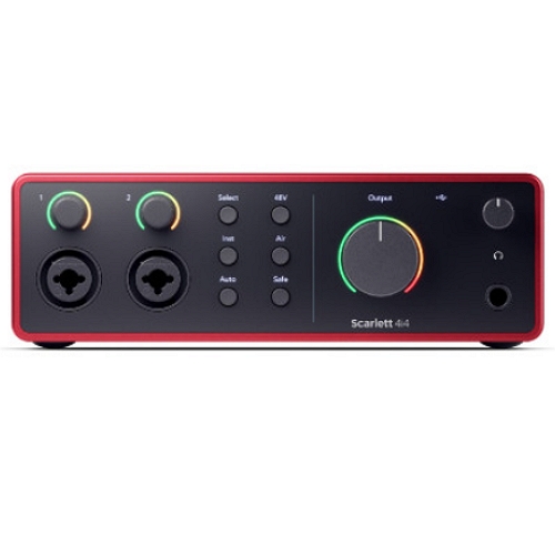 Focusrite Scarlett 4i4 4세대 (정품)_이미지