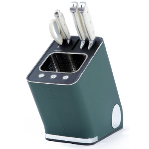 쿠진 나이프케어 시즌2 COZ-1000UV + 에지리 프레스티지 칼세트 (딥그린)_이미지