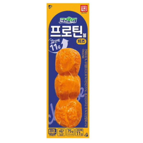 크래미 프로틴볼 치즈 75g