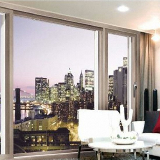 KCC 확장용 뉴프라임 이중창 로이유리 (150x125cm)