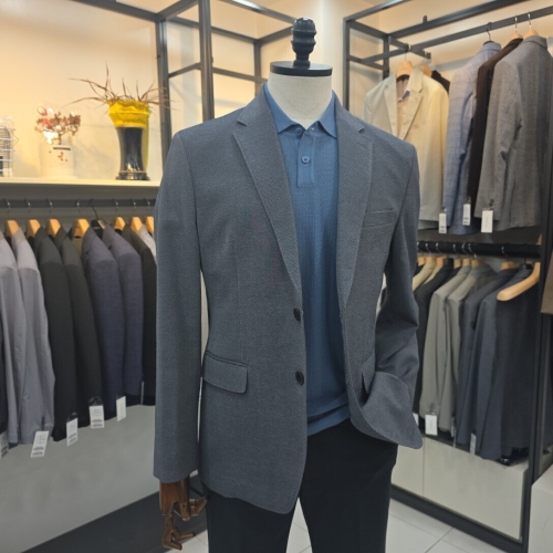 트레몰로 봄여름용 마혼방 폴리서커 스판 자켓 NFU5S55C43104_이미지