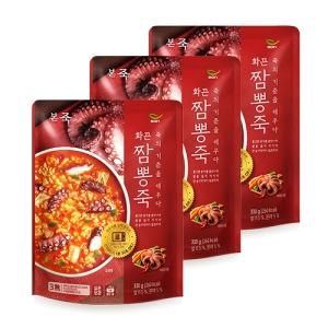 동방푸드마스타 본죽 화끈짬뽕죽 330g [3개]