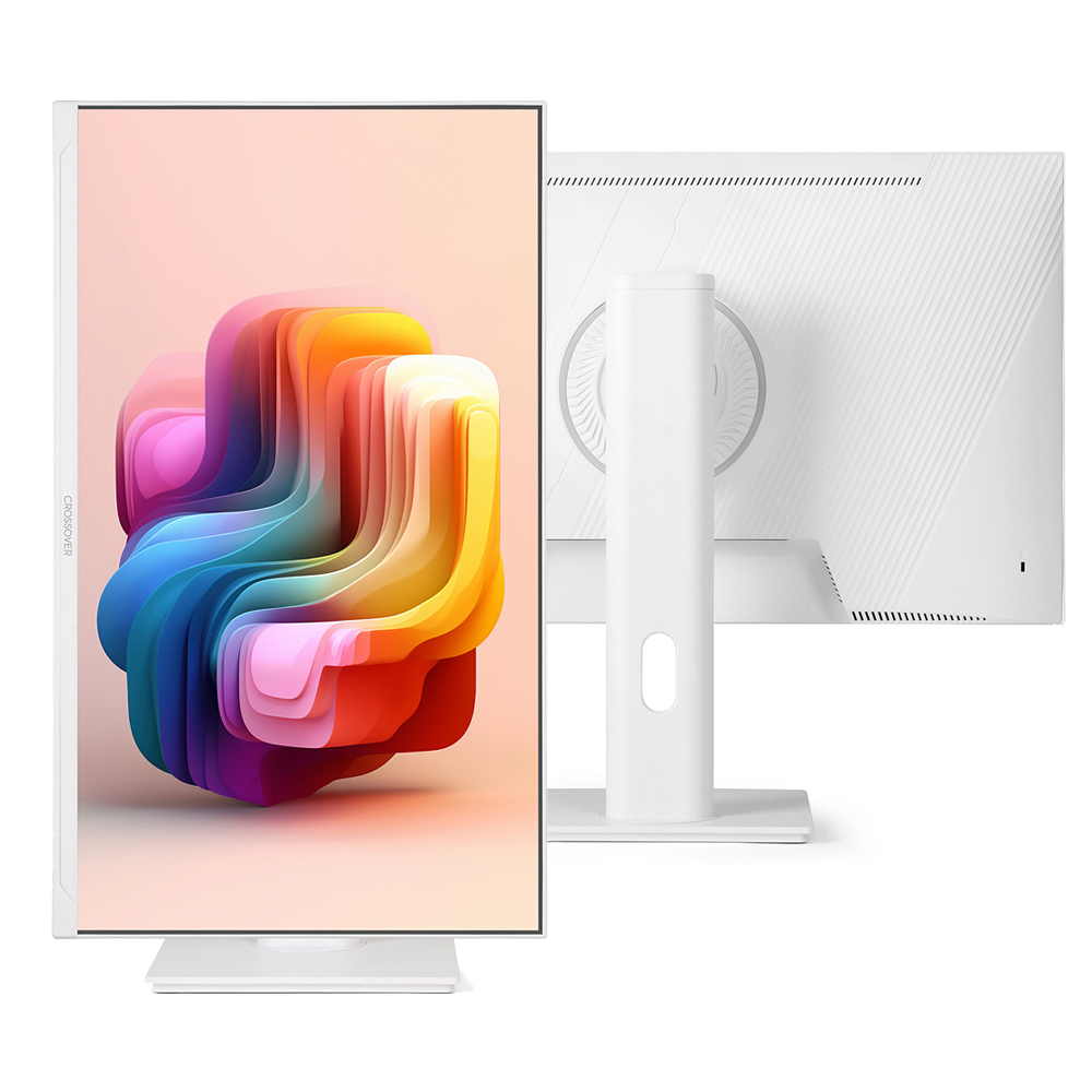 크로스오버 미켈란 27Q75M4 IPS QHD 400 DCI-P3 멀티스탠드 화이트 무결점