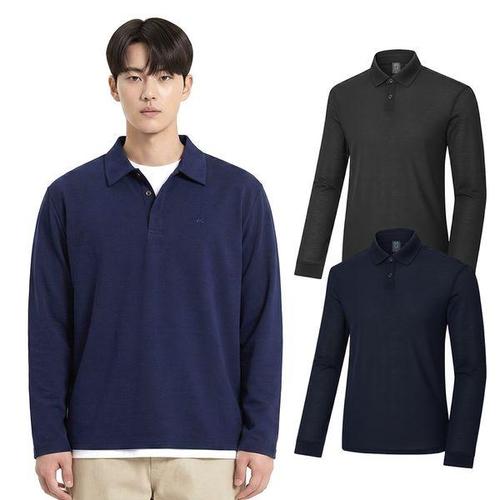 하이쿨 잠재권축 카라 등산 긴팔 티셔츠 KXT4349M