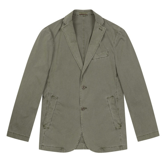 페라로밀라노 스트레치 코튼 다잉 투버튼 자켓 A0C9251