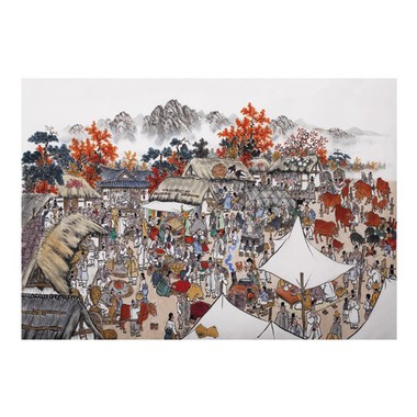 퍼즐라이프 시장풍경 (500P)