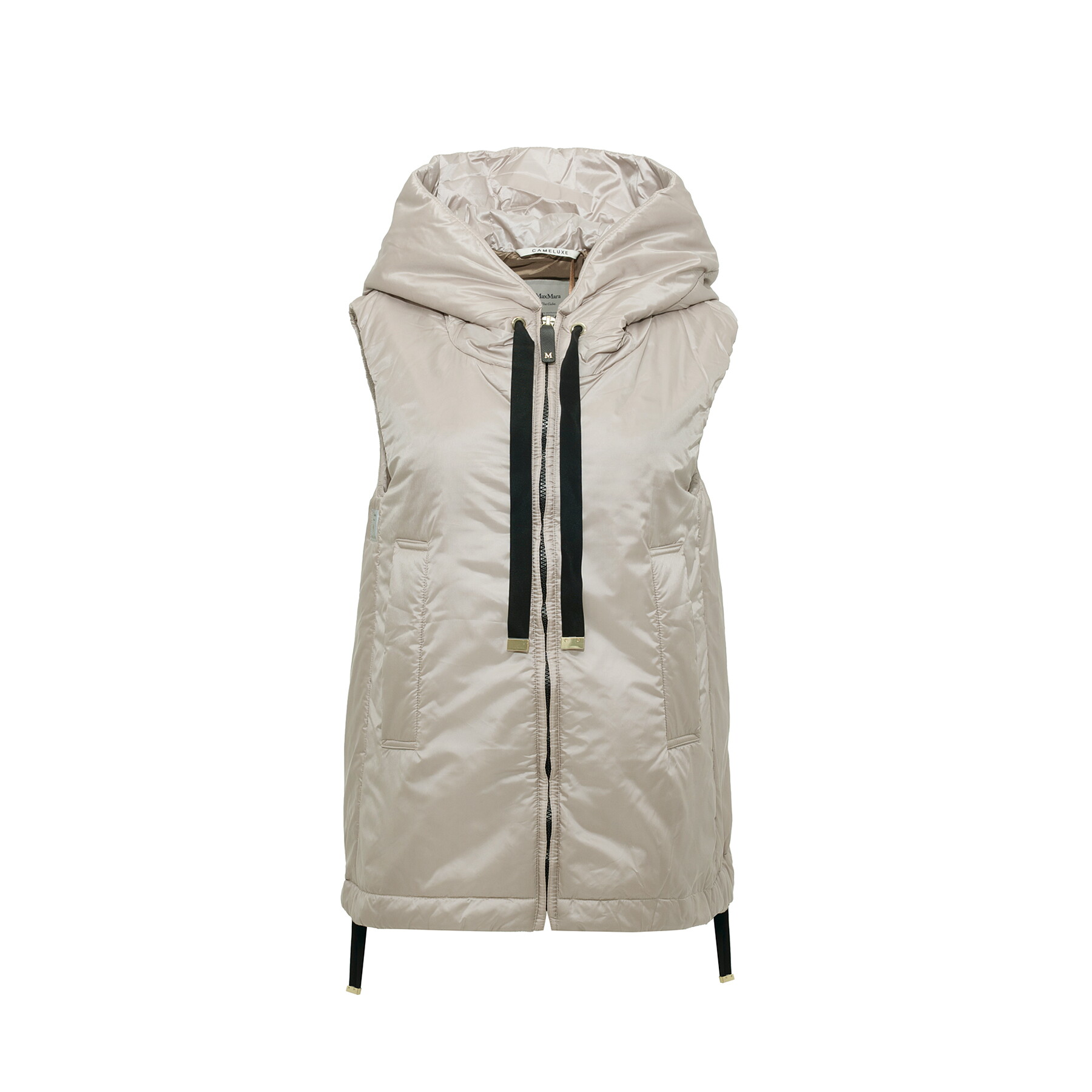 막스마라 더 큐브 더 큐브 그린고 발수 조끼 패딩 GREENGO090 Beige
