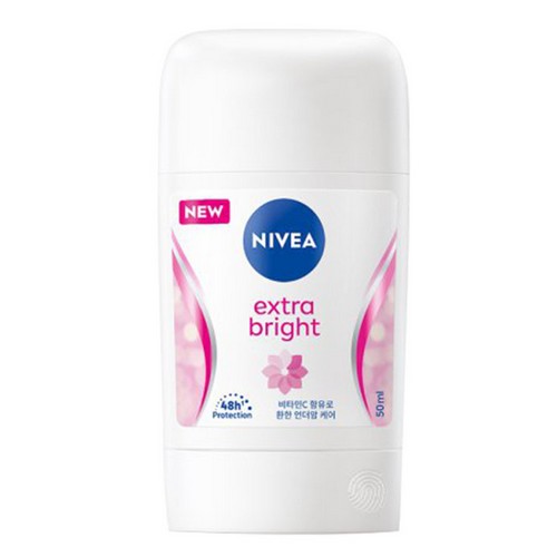 니베아 데오드란트 스틱 엑스트라 브라이트 50ml (3개)_이미지