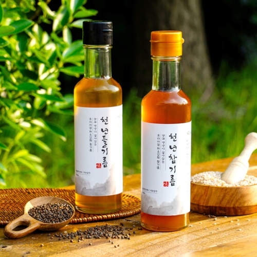 전라도청년 저온압착 통들깨 100% 천년들기름 350ml이미지입니다. 누르면 해당 게시물로 새창이동합니다.