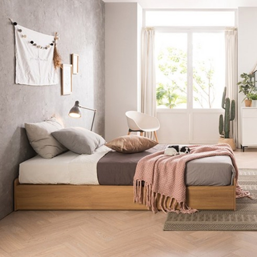 가구야 861 평상형 침대 S (본넬스프링)_이미지