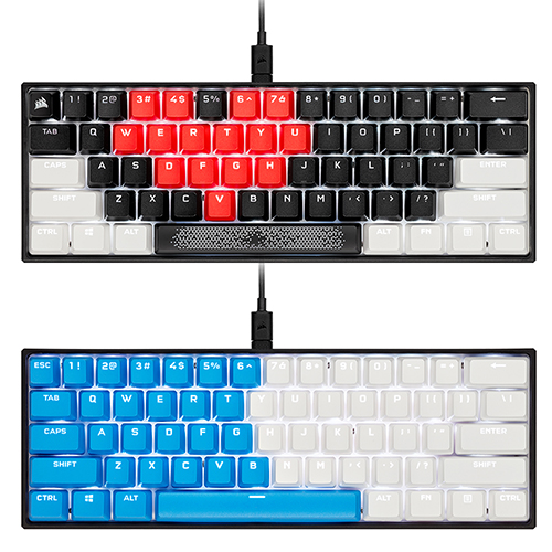 CORSAIR PBT DOUBLE-SHOT PRO KEYCAP MOD KIT (블랙)_이미지