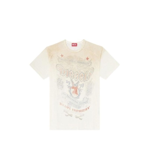 디젤 반팔 티셔츠 A23545 0LJCM 1BH White