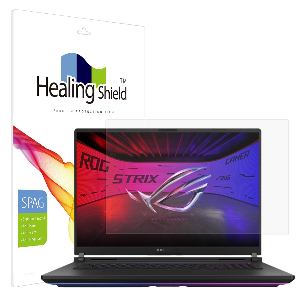 폰트리 힐링쉴드 ASUS ROG Strix SCAR 18 G835 2025 슈페리어 저반사 액정보호필름_이미지