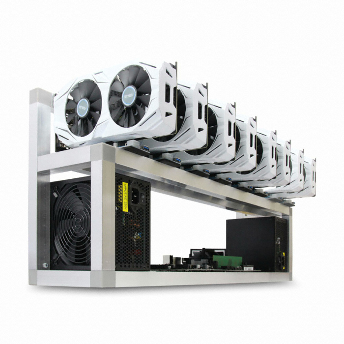AONE BTC 마이닝 그래픽카드 지지대 케이스 6/8WAY 공용 (단품)_이미지