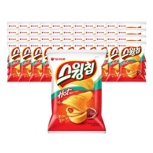 오리온 스윙칩 볶음고추장맛 60g (48개)_이미지