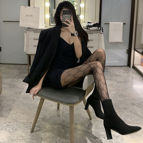  섹시한 레이스 팬티 망사 그물 스타킹 품 블랙 전신 비치는 검스 레이싱걸