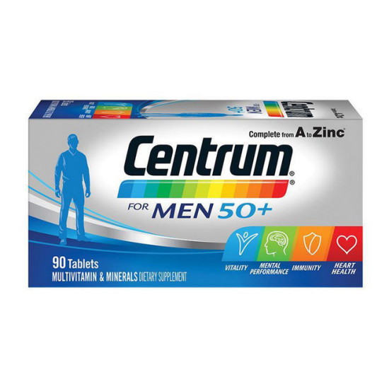 센트룸  포 맨 50+ 90정 (해외) (1개)