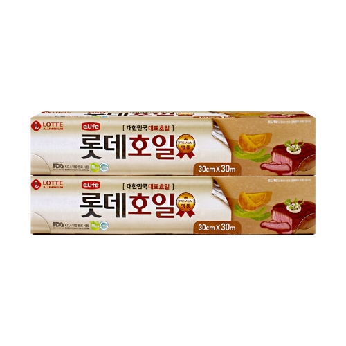 롯데이라이프 롯데호일 30cm x 30m 18㎛ (2개)_이미지