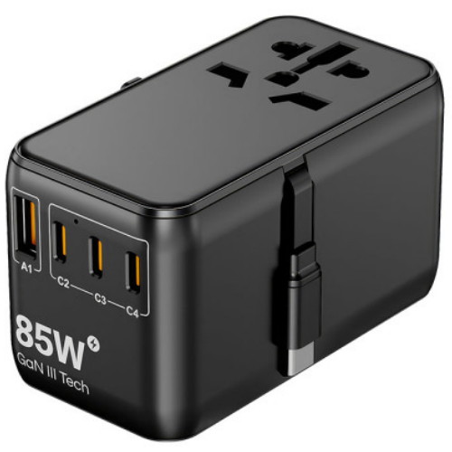 리버네트워크 NEXI 85W 10A 여행용 멀티 플러그 NX-TA663_이미지