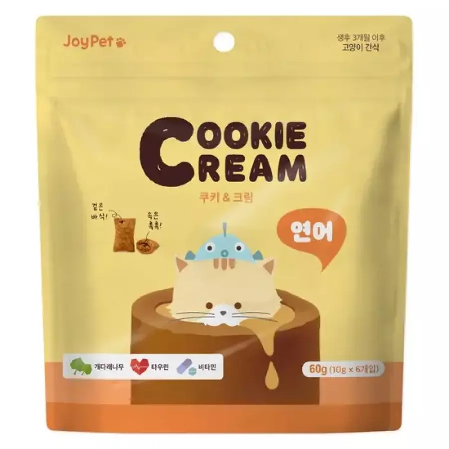 조이펫 쿠키 앤 크림 연어 60g[1개]