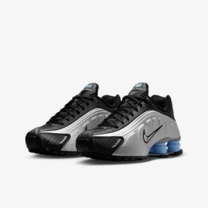 주니어 운동화 샥스 R4 메탈릭실버 CW2626-004