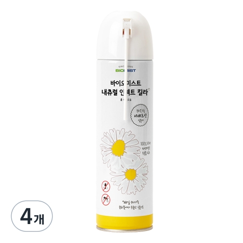 바이오미스트 내츄럴 인섹트 킬라(스탠다드) 500ml (4개)