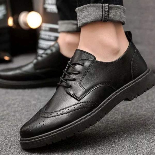 남성 OXU610V7 윙팁 브로그 클래식 디자인 도톰한 러버솔 착화감 정장 구두 로퍼_이미지