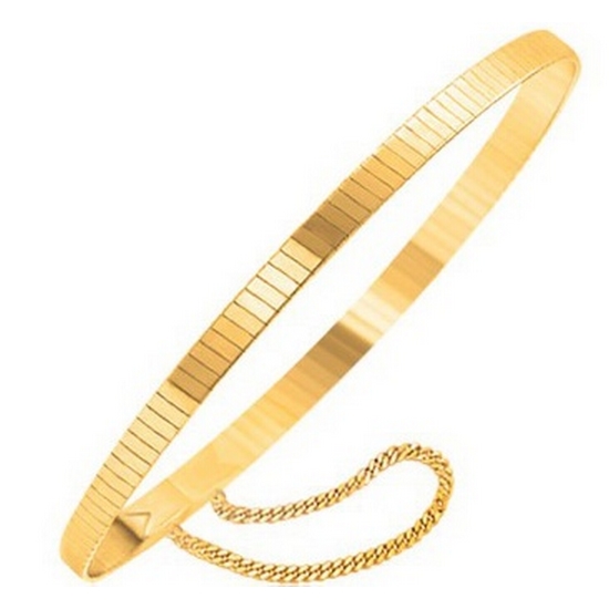 브리앙 18K 멀티 플랫 오메가 3mm 팔찌_이미지