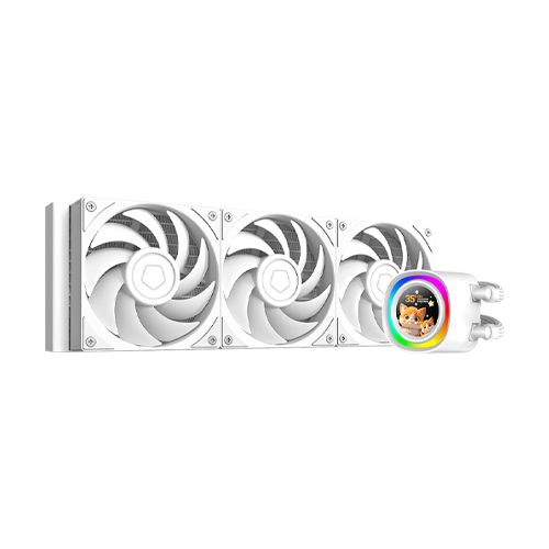 ID-COOLING FX360 LCD PE 데이븐 (화이트)_이미지