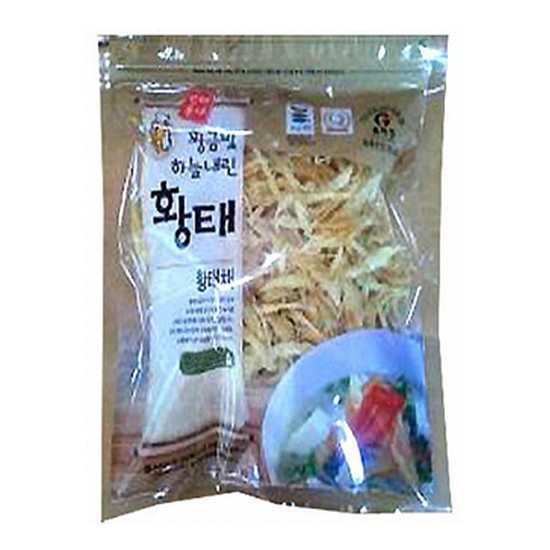 진부령덕장 용대리 진부령 덕장 황태채 500g (1개)_이미지