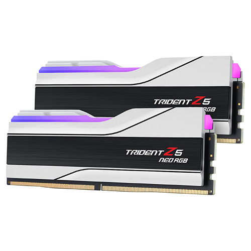 G.SKILL DDR5-6000 CL32 TRIDENT Z5 NEO RGB J 화이트 패키지 (64GB(32Gx2))_이미지
