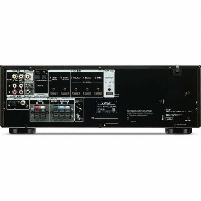 데논 AVR-X550BT (해외구매)_이미지