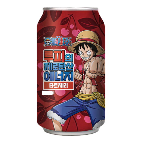 오케이에프 원피스 루피의 제로탄산 에너지 타트체리 350ml (12개)_이미지