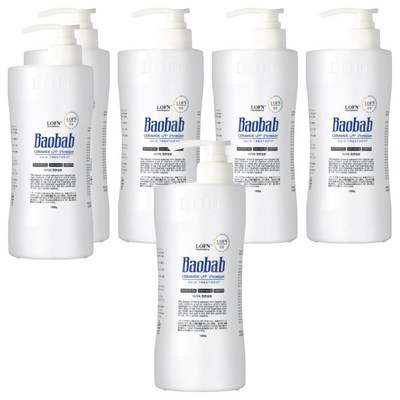 로픈 바오밥 세라마이드 LPP 프리미엄 헤어 트리트먼트 1000g (6개)_이미지